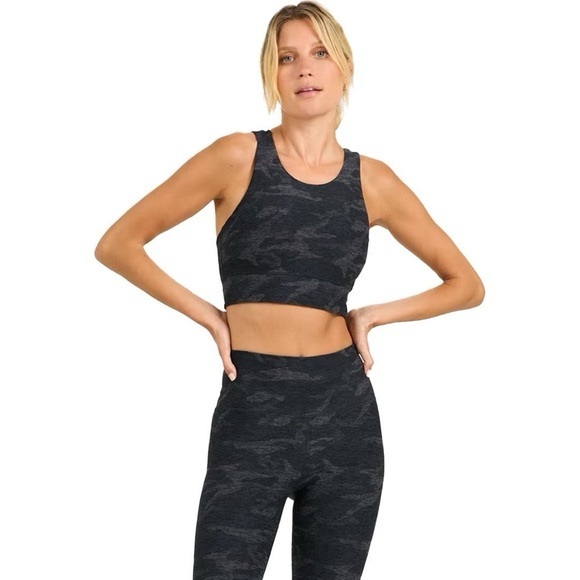 Vuori Other - VUORI Elevation Sports Bra Black Gray Camo Size XS